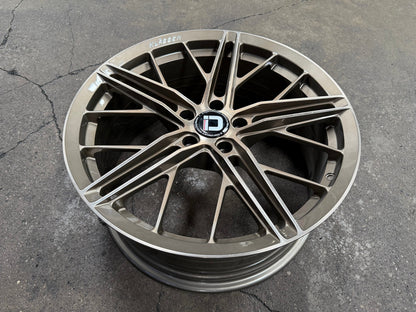 New 19X8.5 ET25 Klassen ID F53R Rim (4 wheel) Gloss Gunmetal 5X112