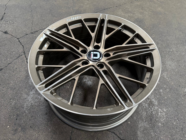 New 19X8.5 ET25 Klassen ID F53R Rim (4 wheel) Gloss Gunmetal 5X112