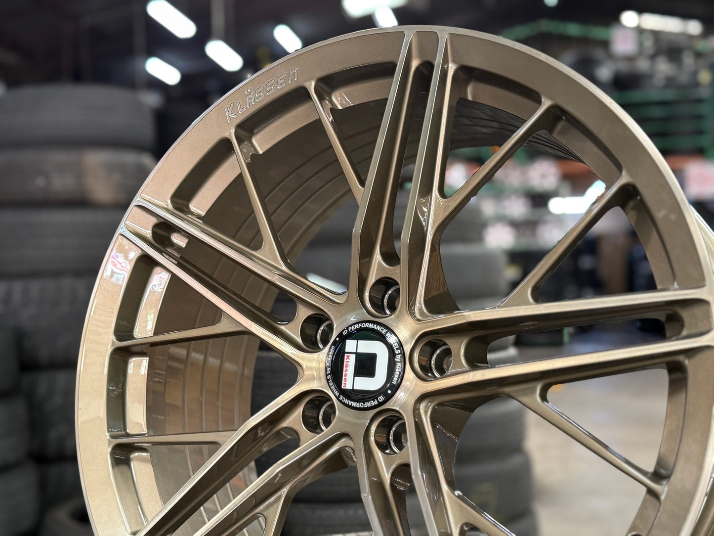 New 19X8.5 ET25 Klassen ID F53R Rim (4 wheel) Gloss Gunmetal 5X112