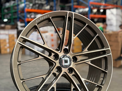 New 19X8.5 ET25 Klassen ID F53R Rim (4 wheel) Gloss Gunmetal 5X112