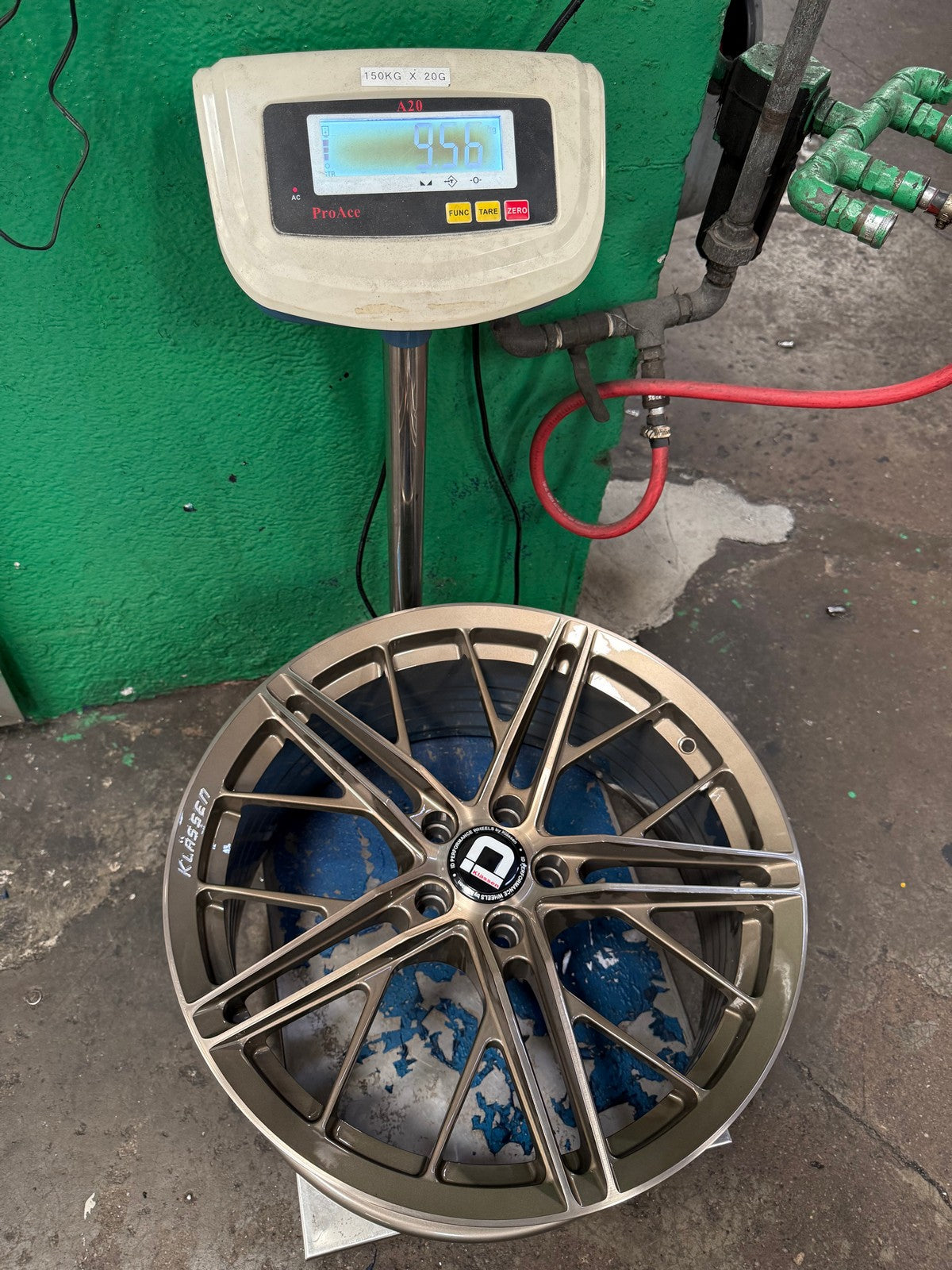 New 19X8.5 ET25 Klassen ID F53R Rim (4 wheel) Gloss Gunmetal 5X112