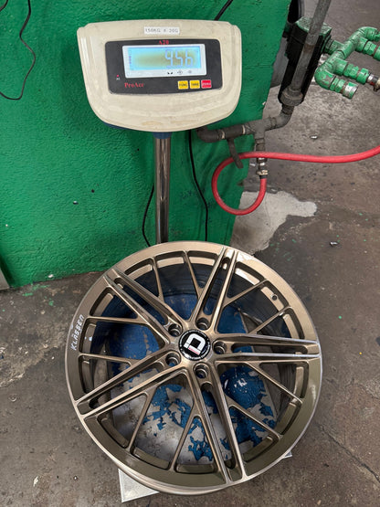 New 19X8.5 ET25 Klassen ID F53R Rim (4 wheel) Gloss Gunmetal 5X112