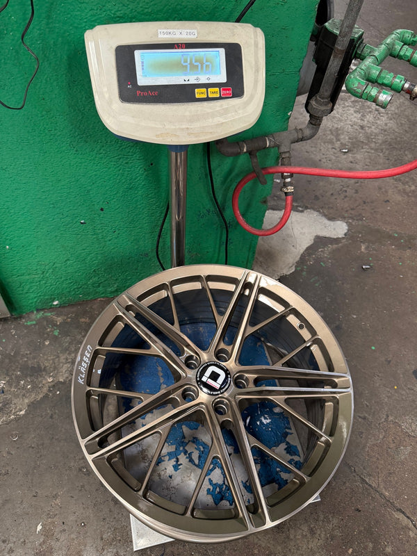 New 19X8.5 ET25 Klassen ID F53R Rim (4 wheel) Gloss Gunmetal 5X112