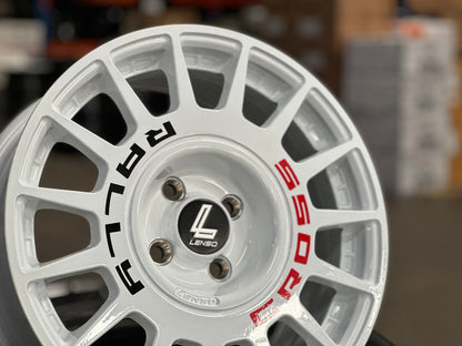 New 16X7 ET40 Lenso M1K Rim (4 wheel) Gloss White 4X100