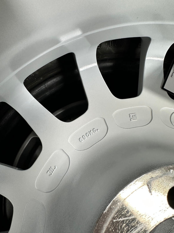 New 16X7 ET40 Lenso M1K Rim (4 wheel) Gloss White 4X100