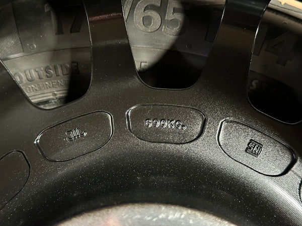 New 16X7 ET20 Lenso M1K Rim (4 wheel) Matt Black 4X108