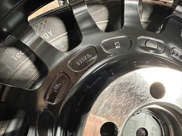 New 16X7 ET40 Lenso M1K Rim (4 wheel) Matt Black 5X100