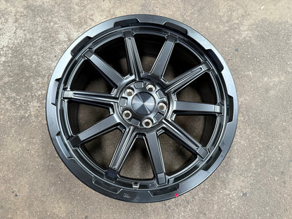 New 18X8 ET35 Enkei Adventurer Rim (4 wheel) Matt Black 5X108