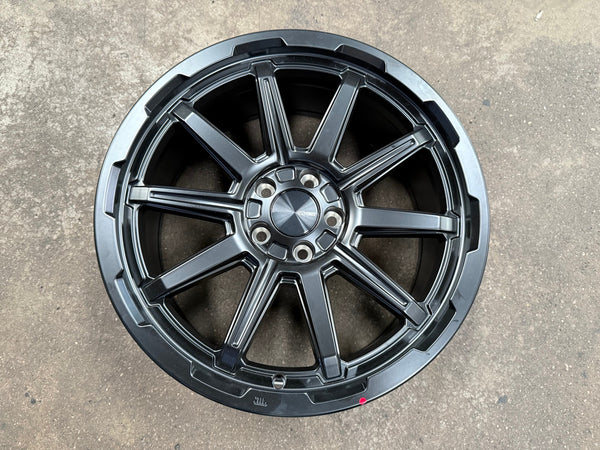 New 18X8 ET35 Enkei Adventurer Rim (4 wheel) Matt Black 5X108