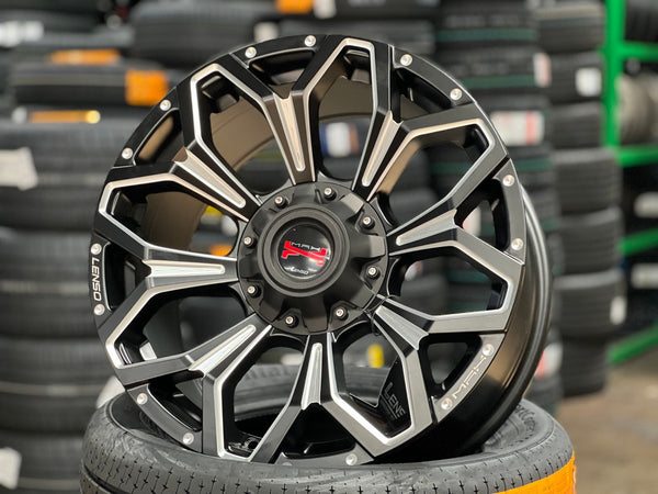 New 18X9 ET20 Lenso Max 1 Rim (4 wheel) Matt Black 6X114.3