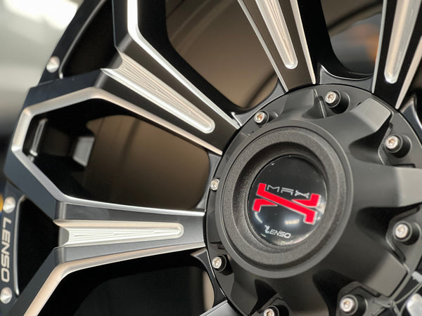 New 18X9 ET20 Lenso Max 1 Rim (4 wheel) Matt Black 6X114.3