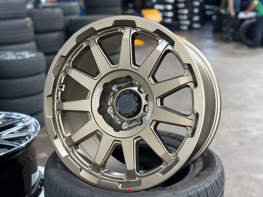 New 18X9 ET0 Enkei Rim (4 wheel) Matt Bronze 6X139.7