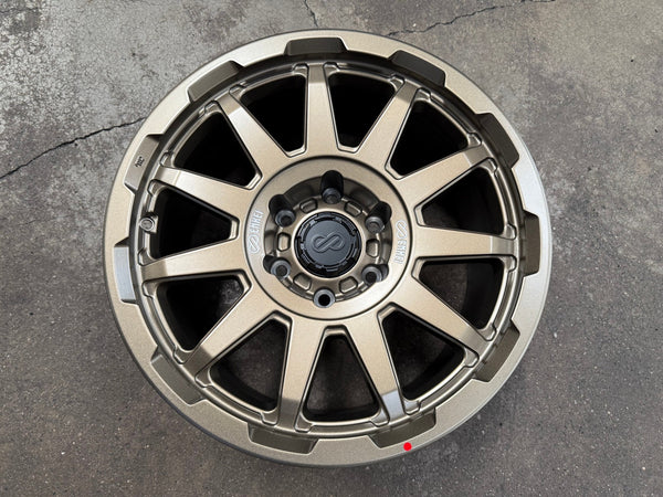 New 18X9 ET0 Enkei Rim (4 wheel) Matt Bronze 6X139.7