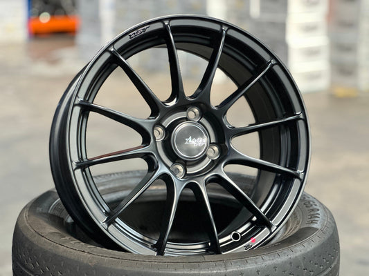 New 15X7 ET35 Advanti Inzio Rim (4 wheel) Matt Black 4X100