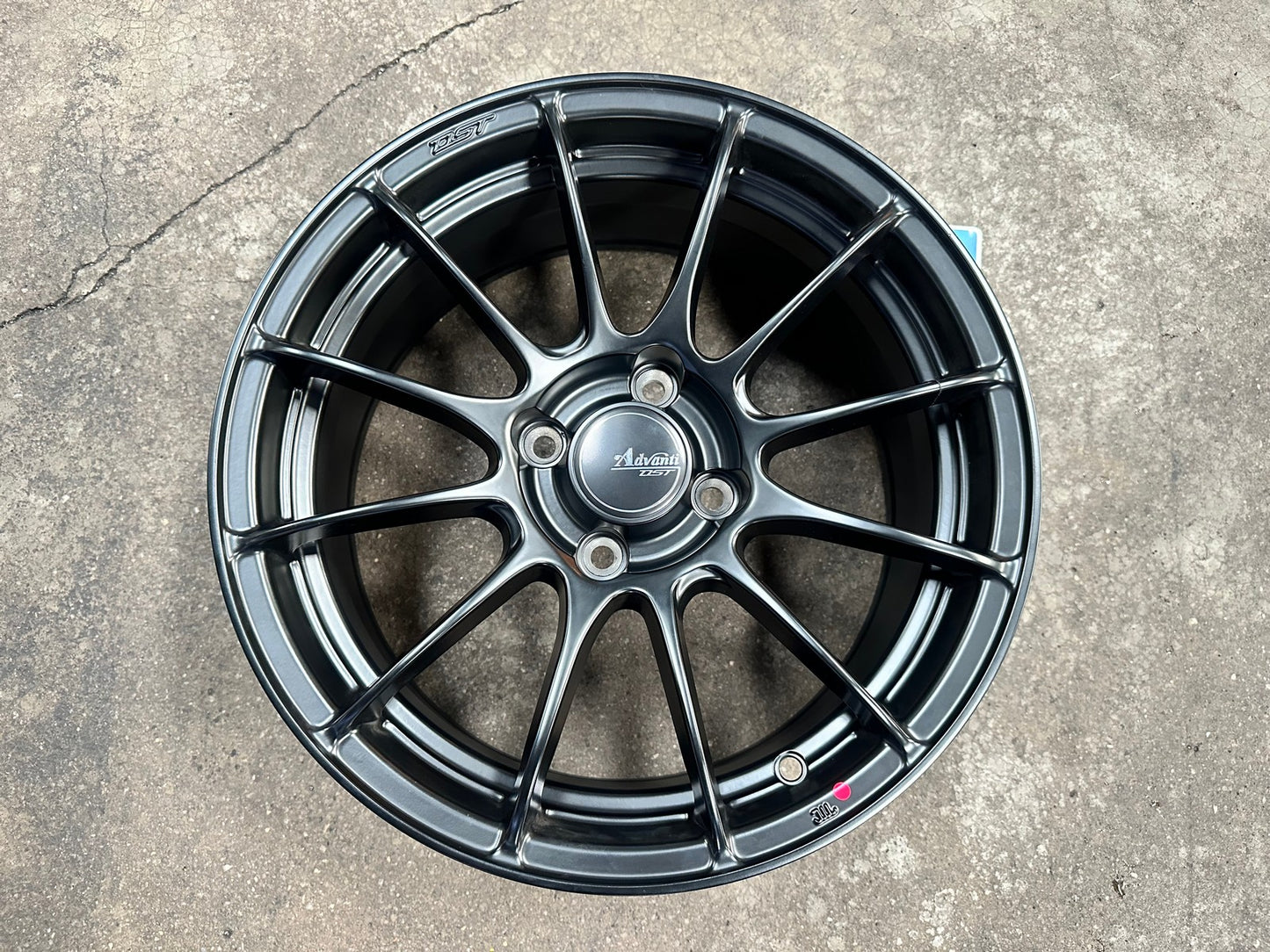 New 15X7 ET35 Advanti Inzio Rim (4 wheel) Matt Black 4X100