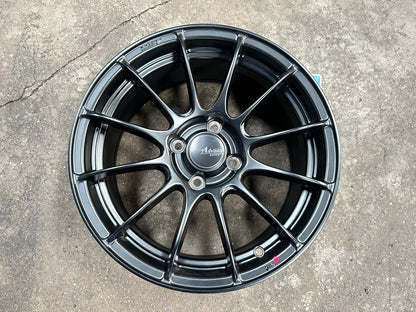 New 15X7 ET35 Advanti Inzio Rim (4 wheel) Matt Black 4X100
