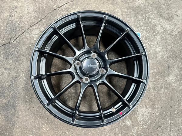 New 15X7 ET35 Advanti Inzio Rim (4 wheel) Matt Black 4X100