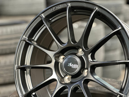 New 15X7 ET35 Advanti Inzio Rim (4 wheel) Matt Black 4X100
