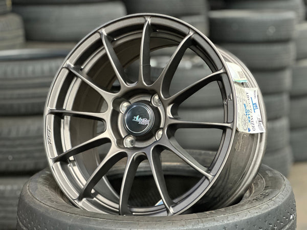 New 15X7 ET35 Advanti Inzio Rim (4 wheel) Matt Gunmetal 4X100