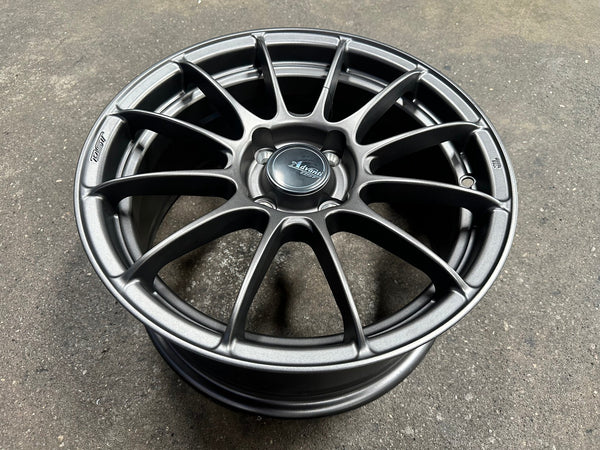 New 15X7 ET35 Advanti Inzio Rim (4 wheel) Matt Gunmetal 4X100
