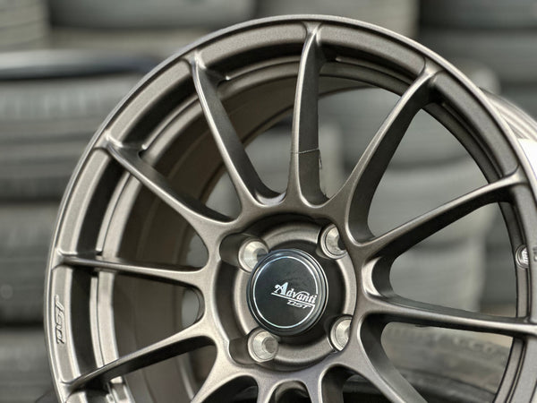 New 15X7 ET35 Advanti Inzio Rim (4 wheel) Matt Gunmetal 4X100