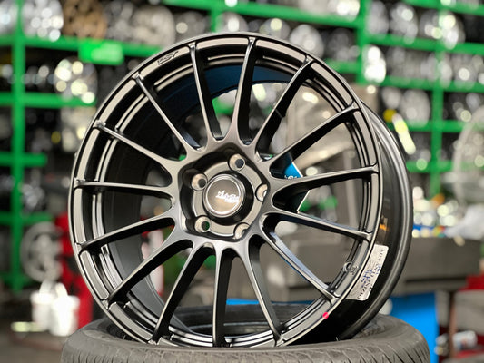 New 18X8 ET45 Advanti Inzio Rim (4 wheel) Matt Black 5X114.3