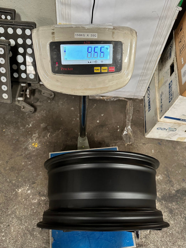 New 17X7.5 ET45 Enkei FC01 Rim (4 wheel) Matt Black 5X114.3