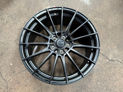 New 19X8.5 ET45 Enkei FC01 Rim (4 wheel) Matt Black 5X112