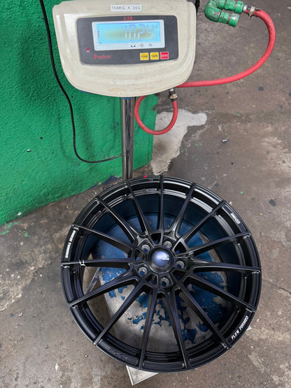 New 19X8.5 ET45 Enkei FC01 Rim (4 wheel) Matt Black 5X112