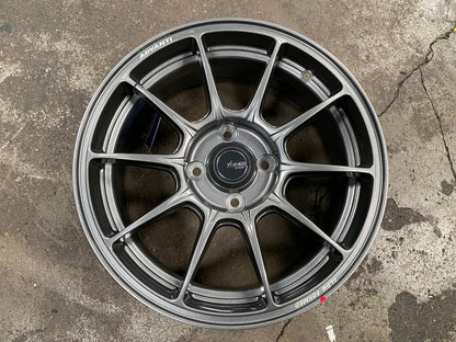 New 15X6.5 ET42 Advanti Aria Rim (4 wheel) Gloss Gunmetal 4X100