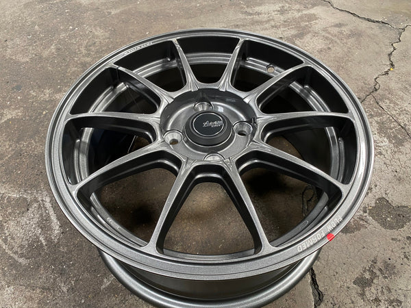 New 15X6.5 ET42 Advanti Aria Rim (4 wheel) Gloss Gunmetal 4X100