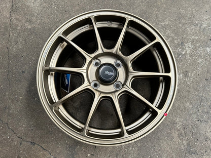 New 15X6.5 ET42 Advanti Aria Rim (4 wheel) Matt Bronze 4X100