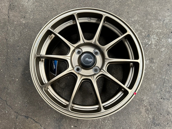 New 15X6.5 ET42 Advanti Aria Rim (4 wheel) Matt Bronze 4X100