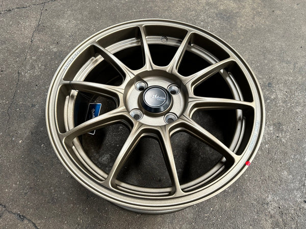 New 15X6.5 ET42 Advanti Aria Rim (4 wheel) Matt Bronze 4X100
