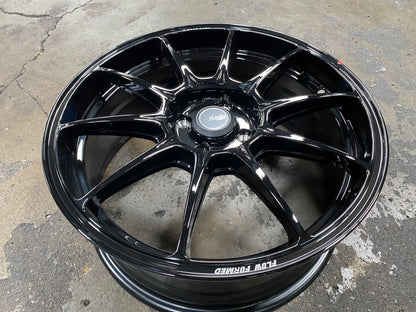 New 17X7 ET40 Advanti Aria Rim (4 wheel) Gloss Black 4X100