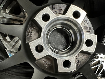 New 17X8 ET35 Advanti Aria Rim (4 wheel) Gloss Gunmetal 5X100