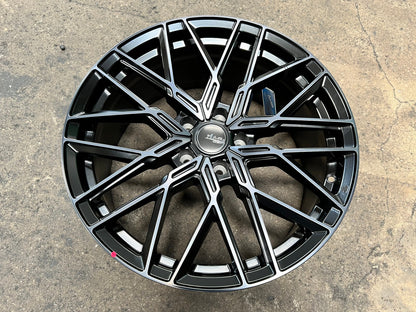 New 19X8.5 ET40 Advanti Reagan Rim (4 wheel) Matt Black 5X114.3
