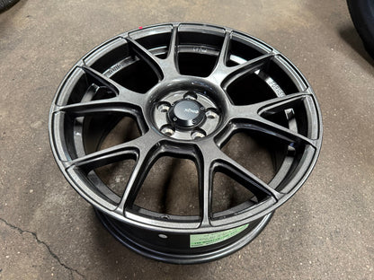 New 17X8 ET40 Konig Ampliform Rim (4 wheel) Gloss Gunmetal 5X100