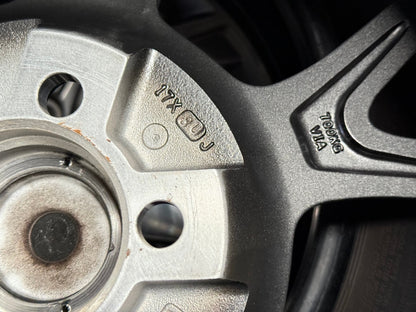 New 17X8 ET40 Konig Ampliform Rim (4 wheel) Gloss Gunmetal 5X100