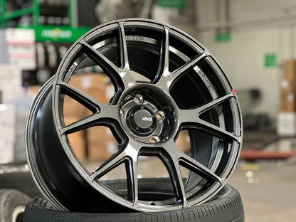 New 18X9.5 ET38 Konig Ampliform Rim (4 wheel) Gloss Gunmetal 5X120