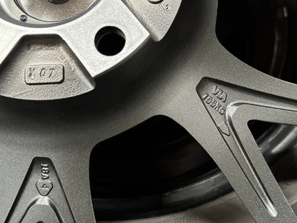 New 18X9.5 ET38 Konig Ampliform Rim (4 wheel) Gloss Gunmetal 5X120