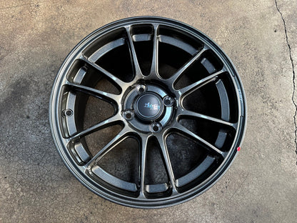 New 15X7 ET35 Advanti Ameros Rim (4 wheel) Gloss Gunmetal 4X100