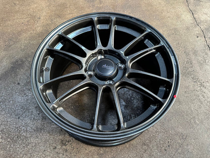 New 15X7 ET35 Advanti Ameros Rim (4 wheel) Gloss Gunmetal 4X100