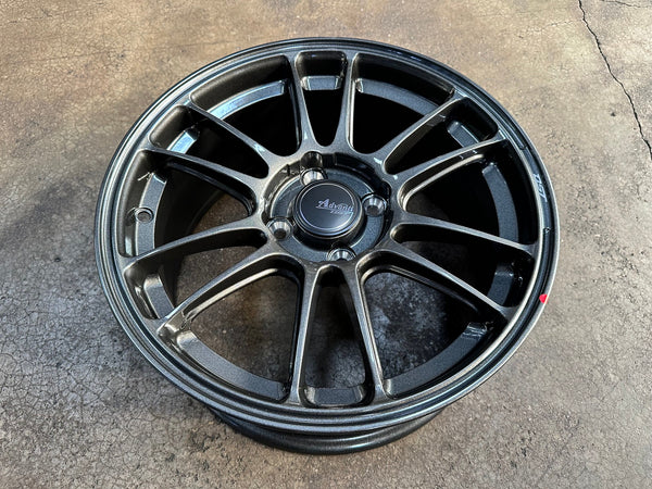 New 15X7 ET35 Advanti Ameros Rim (4 wheel) Gloss Gunmetal 4X100