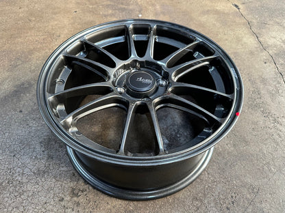 New 15X7 ET35 Advanti Ameros Rim (4 wheel) Gloss Gunmetal 4X100