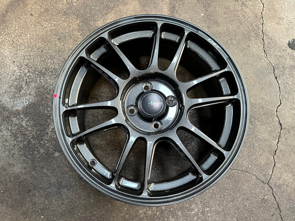 New 16X7 ET40 Advanti Ameros Rim (4 wheel) Gloss Gunmetal 4X100