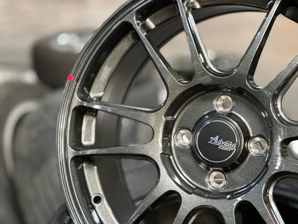 New 16X7 ET40 Advanti Ameros Rim (4 wheel) Gloss Gunmetal 4X100