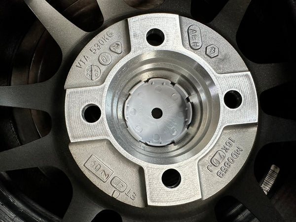 New 16X7 ET40 Advanti Ameros Rim (4 wheel) Gloss Gunmetal 4X100