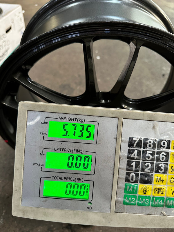 New 16X7 ET40 Advanti Ameros Rim (4 wheel) Gloss Gunmetal 4X100