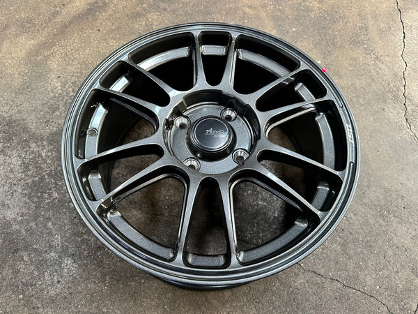 New 16X7 ET40 Advanti Ameros Rim (4 wheel) Gloss Gunmetal 4X114.3
